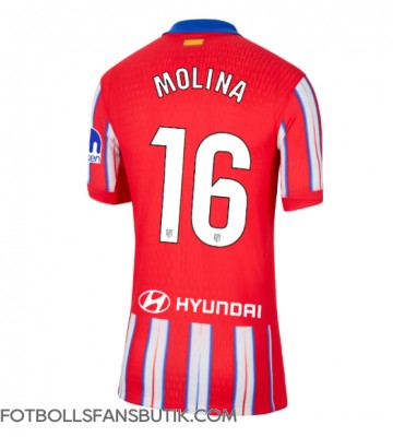 Atletico Madrid Nahuel Molina #16 Replika Hemmatröja Damer 2024-25 Kortärmad